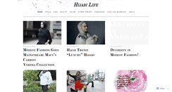 Desktop Screenshot of hijabilife.com